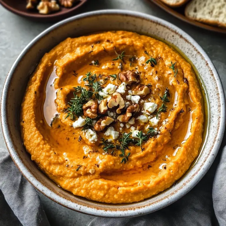Pumpkin Whipped Feta Dip