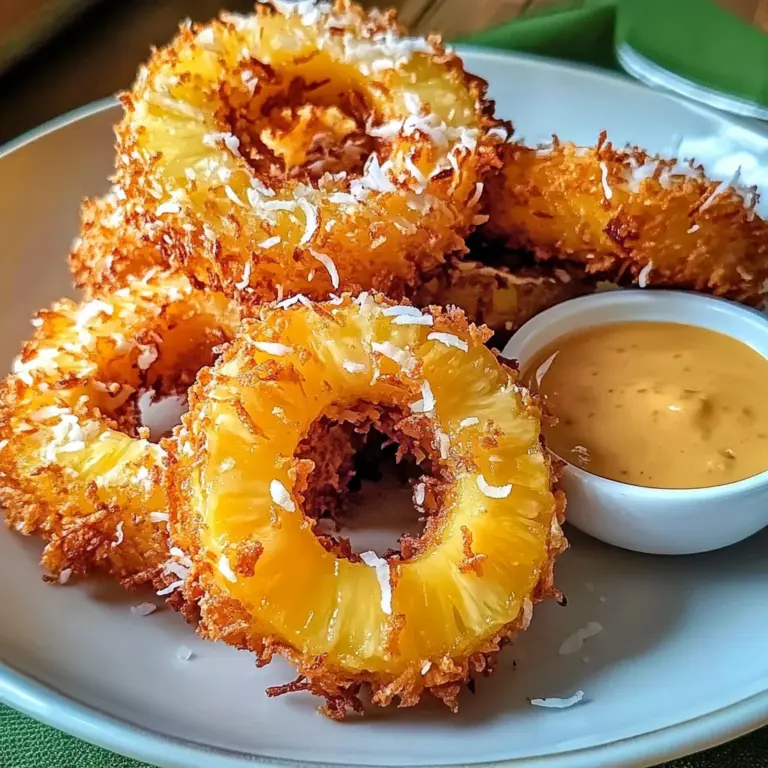 Rum-Soaked Fried Pineapple | Tropical Dessert