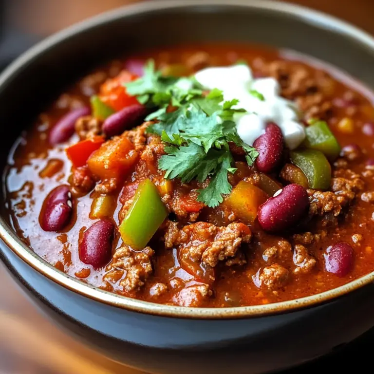Slow Cooker Chili