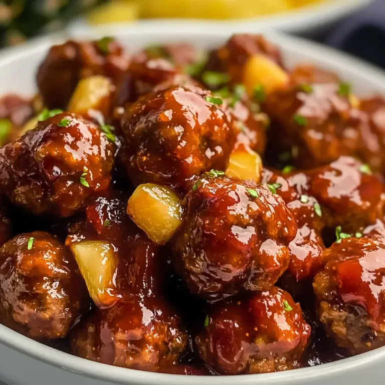 Sweet chili Meatballs Crockpot Recipe