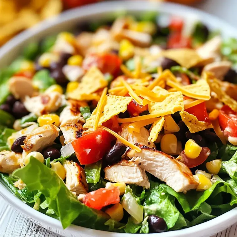 Tex-Mex Chicken Chopped Salad