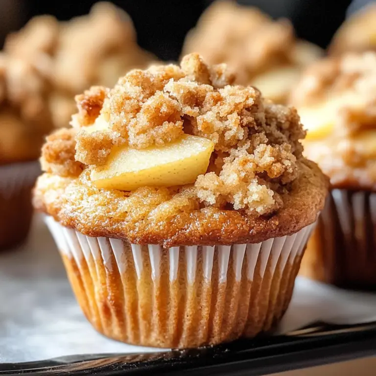 Apple Crumble Muffins