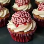 Bleeding Brain Cupcakes