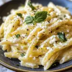 Creamy Lemon Feta Pasta Recipe