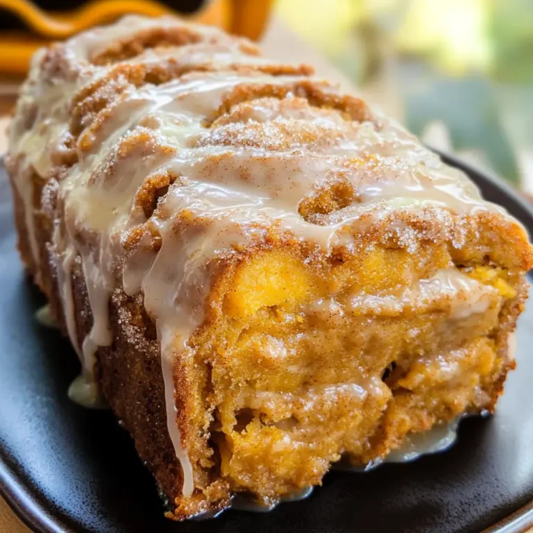 Easy Pumpkin Pull-Apart Loaf