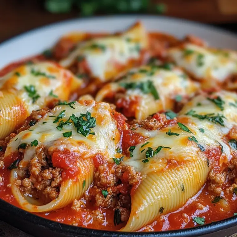 Stuffed Shells with Meat