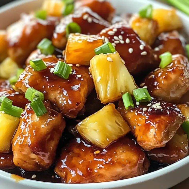 5-Star Brown Sugar Pineapple Chicken : Sweet Dinner Idea