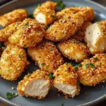 Air Fryer Ranch-Crusted Chicken Bites
