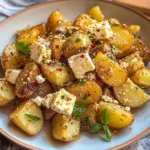 Baked Feta Potatoes