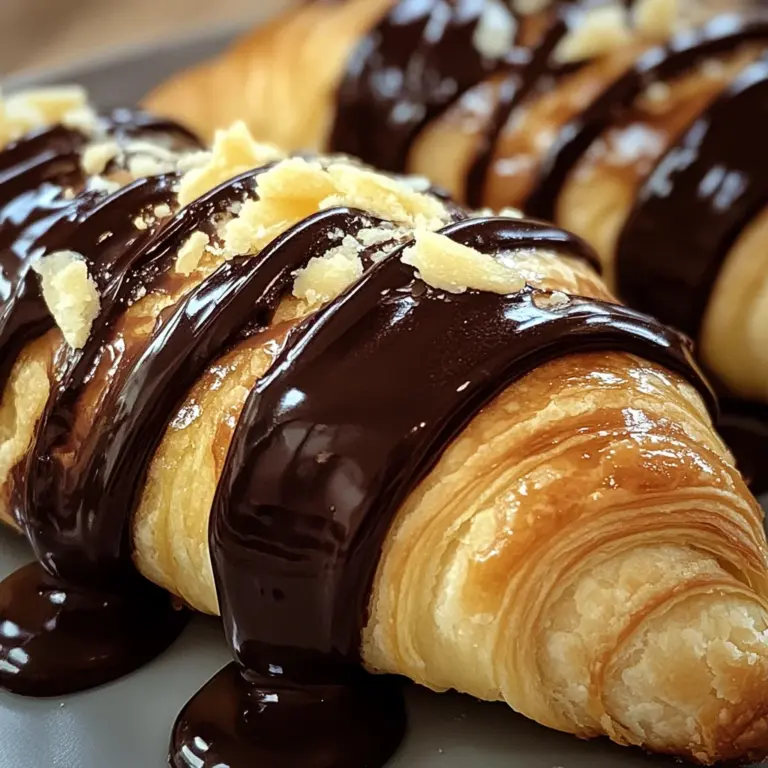 Boston Cream Pie Croissants