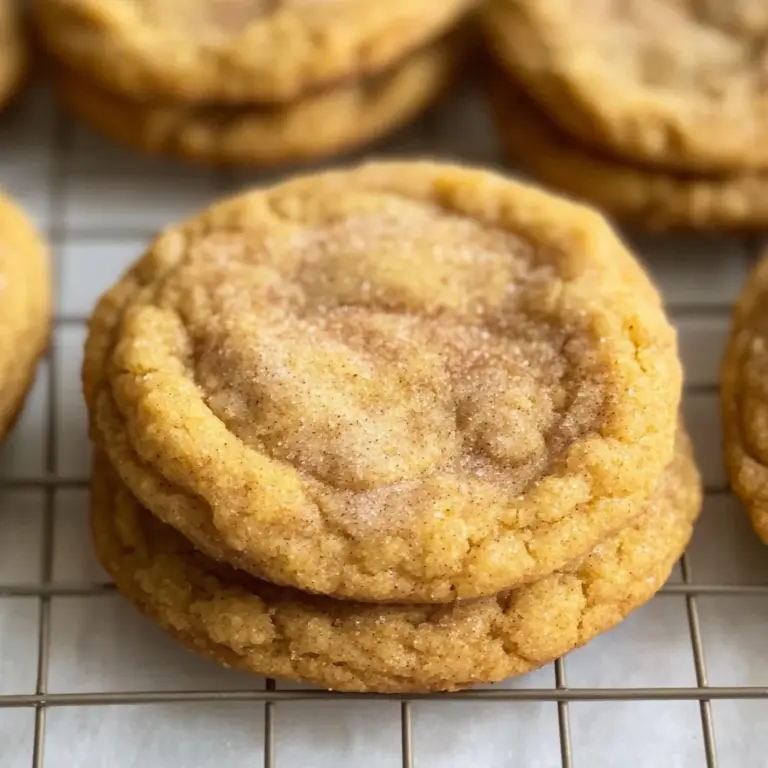 Chewy Pumpkin Snickerdoodles Recipe