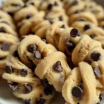 Chocolate Chip Cookie Dough Twists