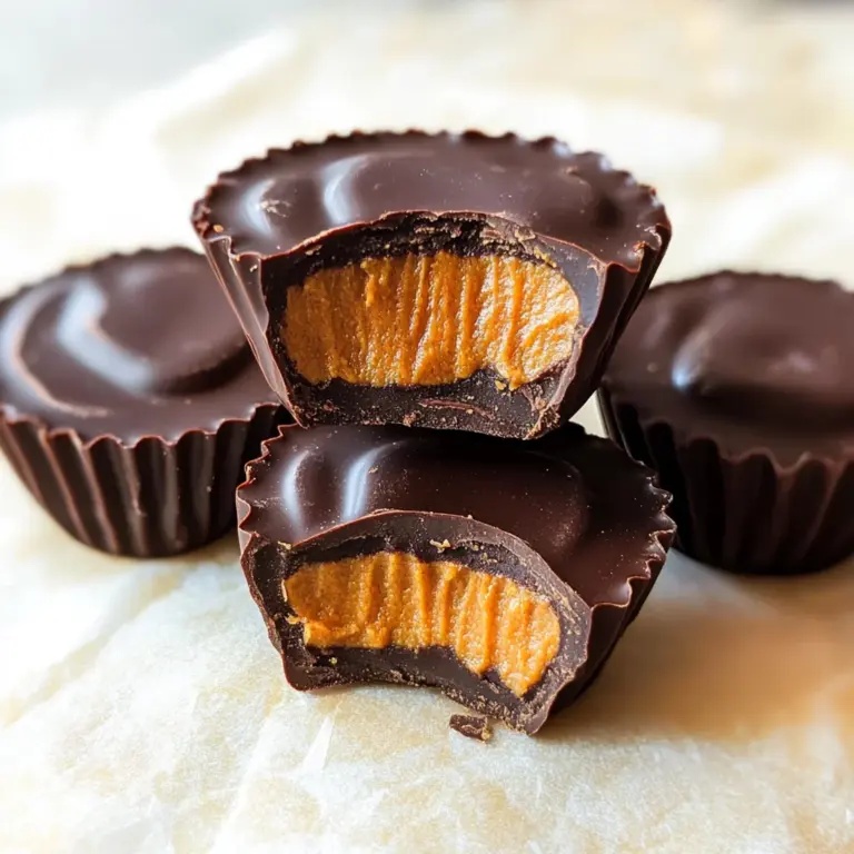 Chocolate Pumpkin Butter Cups