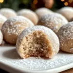 Cinnamon Sugar Snowball Cookies