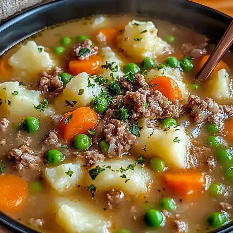 Comforting Shepherd's Pie Soup Recipe