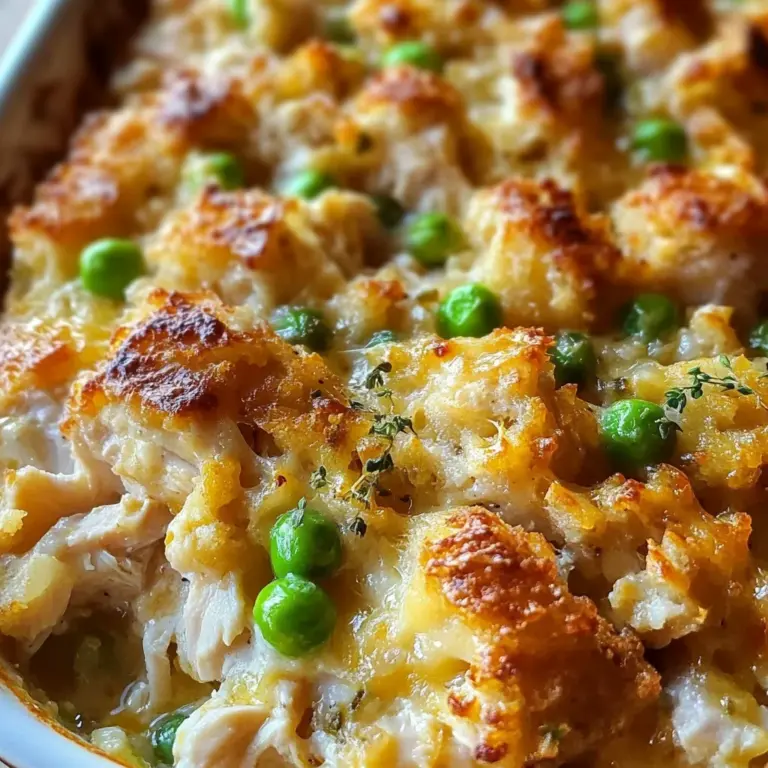 Dolly's Chicken and Stuffing Casserole