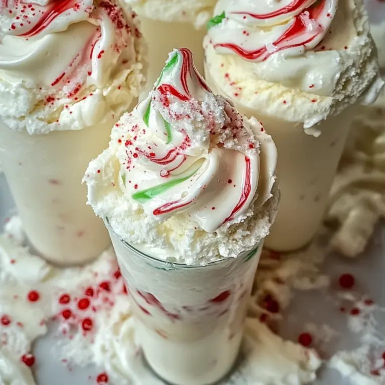 Festive Peppermint Christmas Float