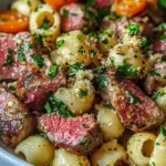 How to Make Juicy Steak Bites with Garlic Butter & Parmesan