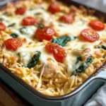 Orzo Tuscan Chicken Bake: A Cozy, Flavor-Packed One-Pan Meal
