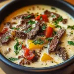 Philly Cheesesteak Soup: The Ultimate Comfort Food Recipe