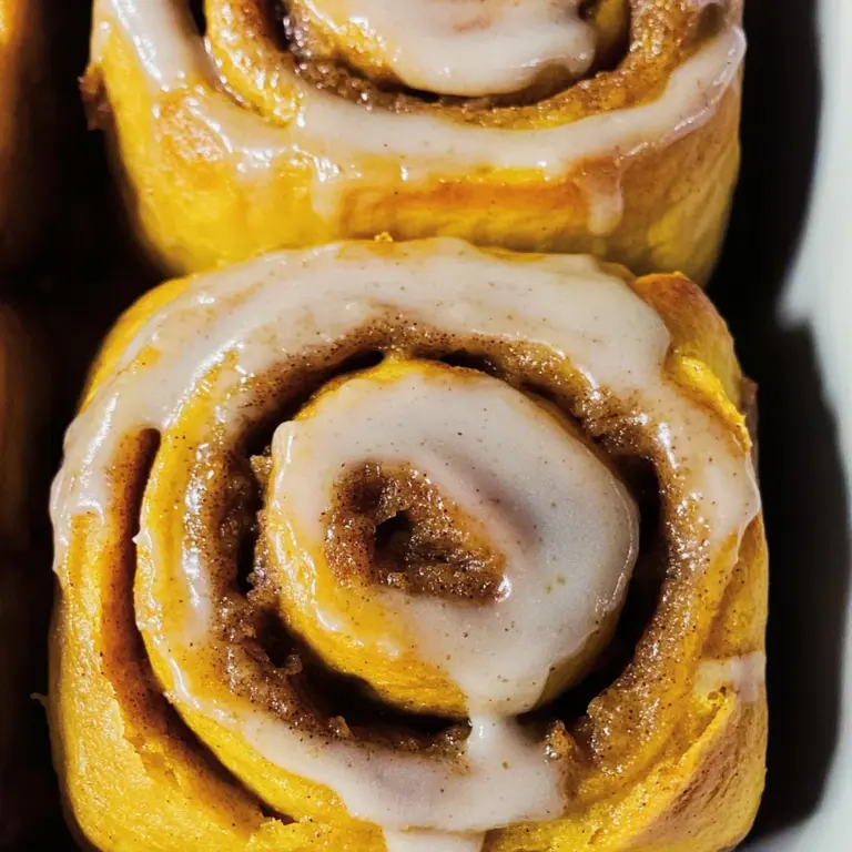 Pumpkin Cinnamon Rolls