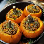 Stuffed Mini Pumpkins Recipe